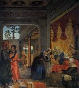 Juan de Borgona The Birth of the Virgin USA oil painting artist